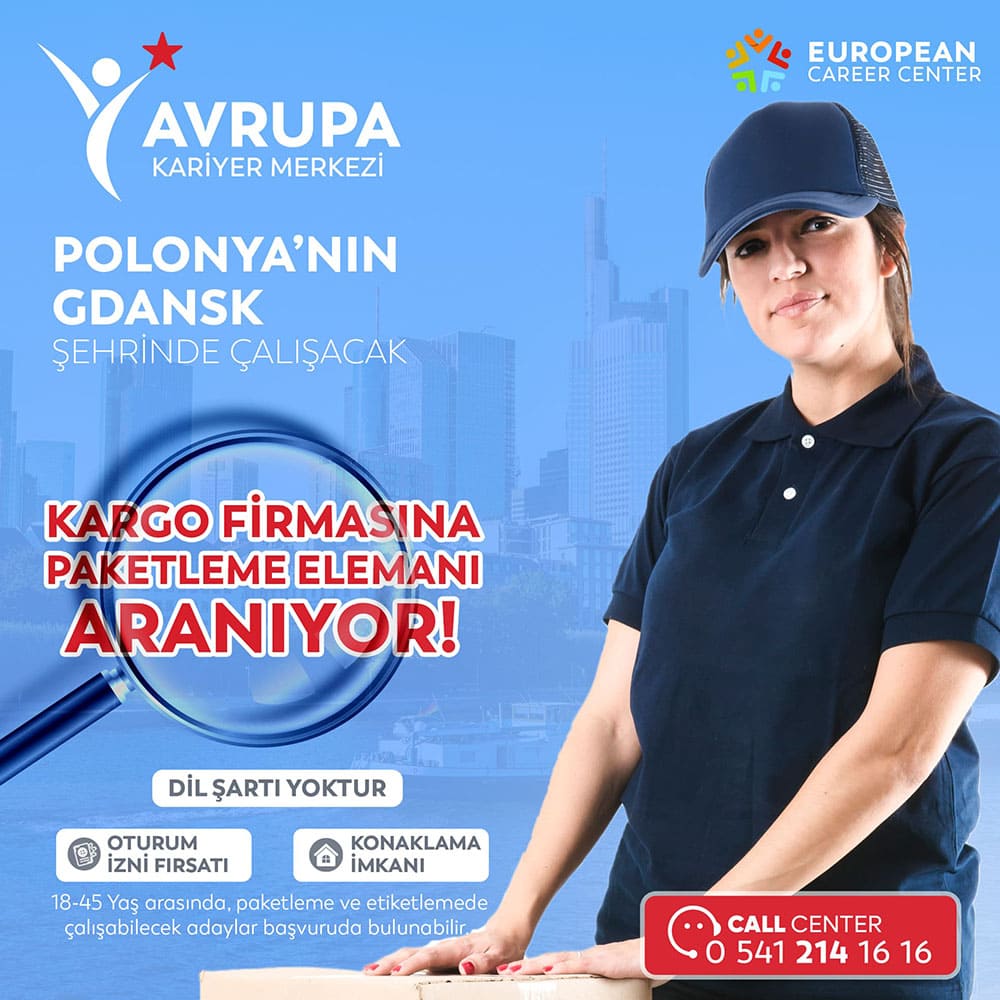 Kargo Firması Yurtdışı İş İlanı