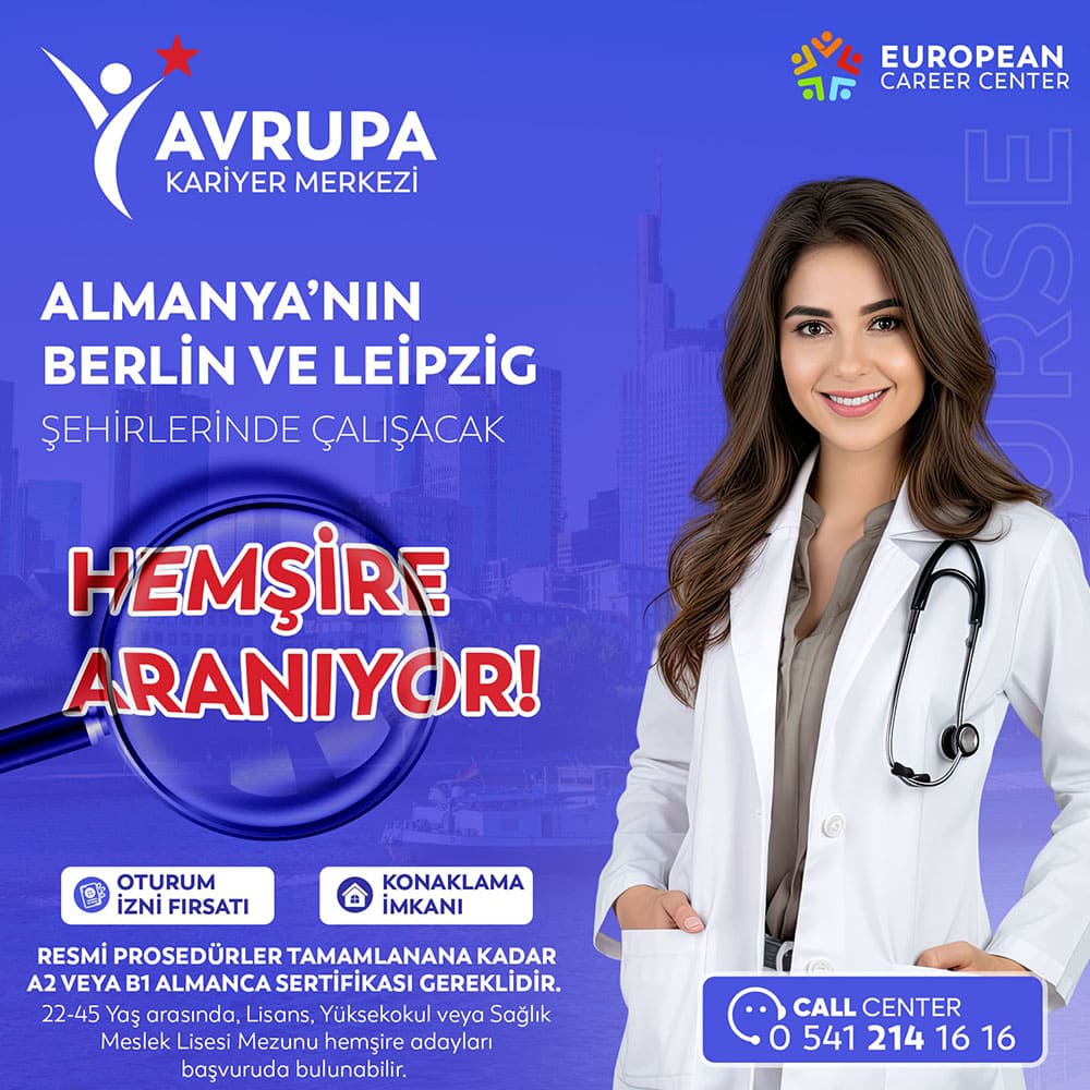 Hemşire Yurtdışı İş İlanı