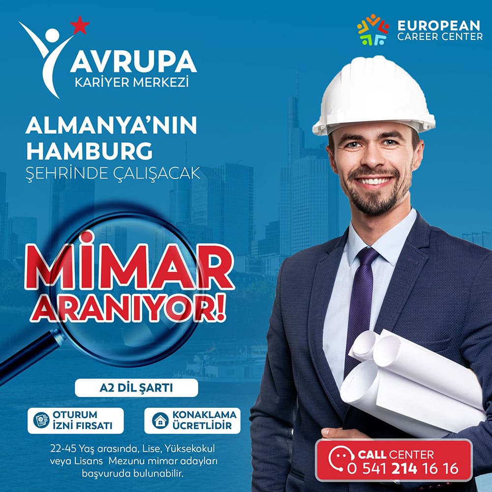 Mimar Yurtdışı İş İlanı