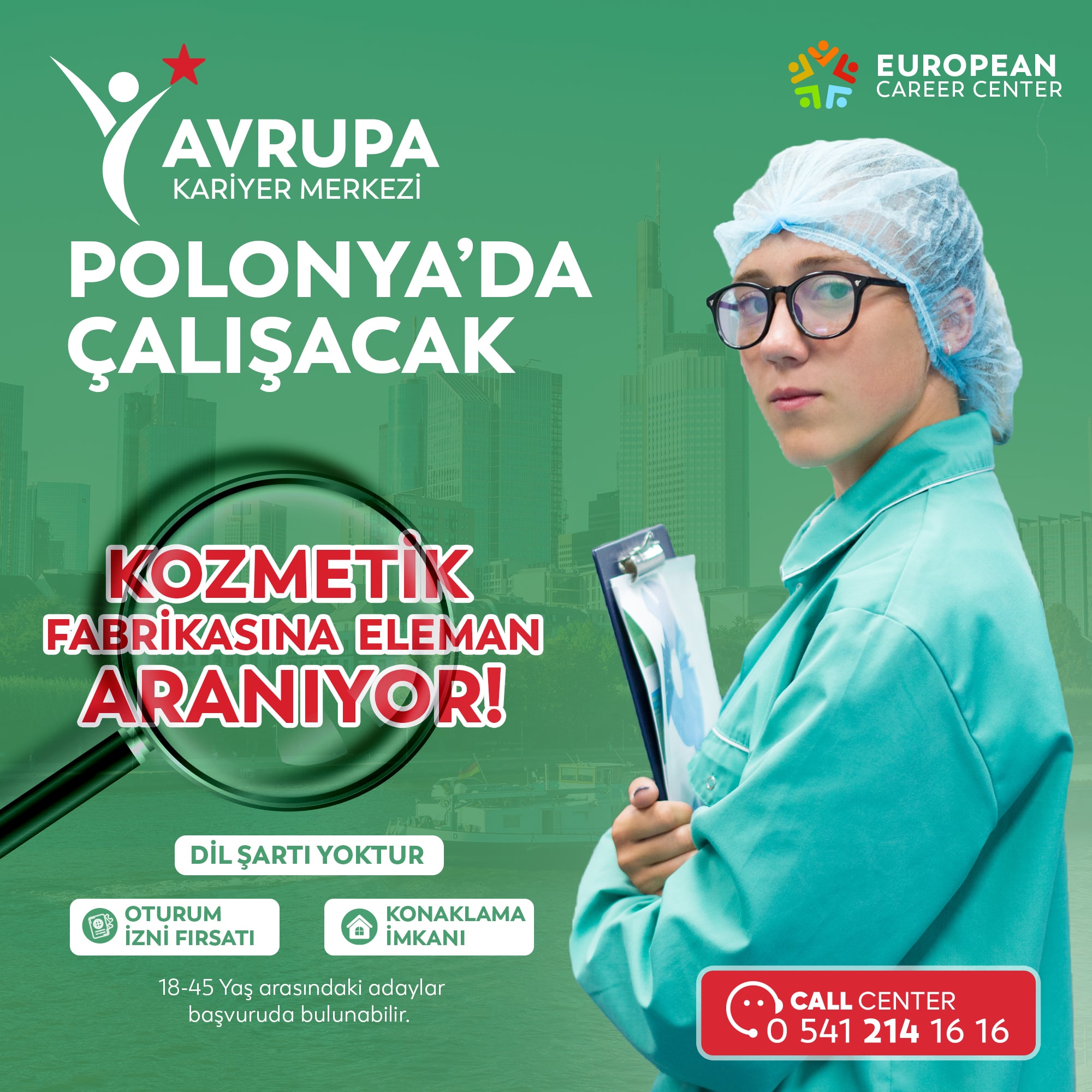 Kozmetik Fabrikası Yurtdışı İş İlanı