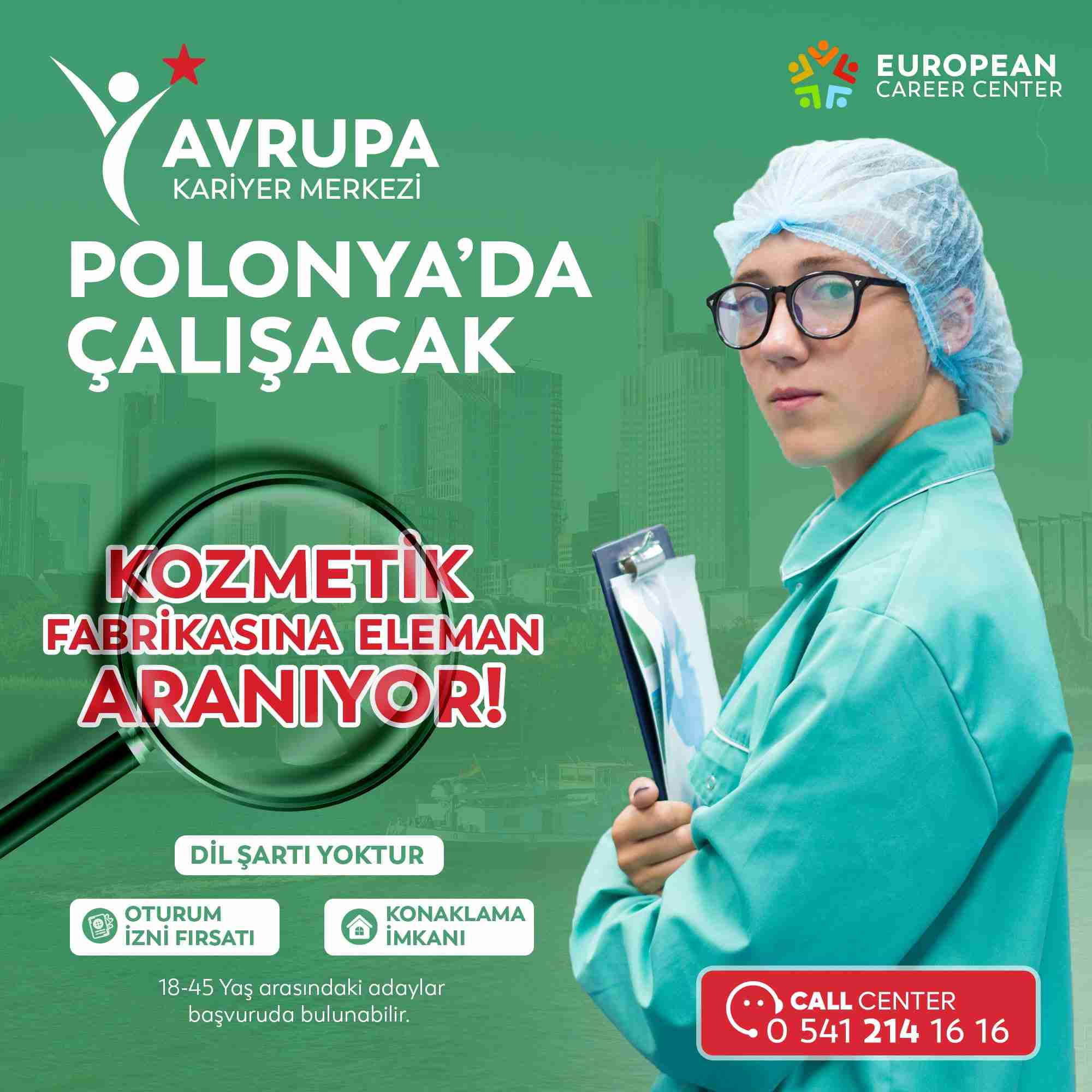 Kozmetik Fabrikası Yurtdışı İş İlanı