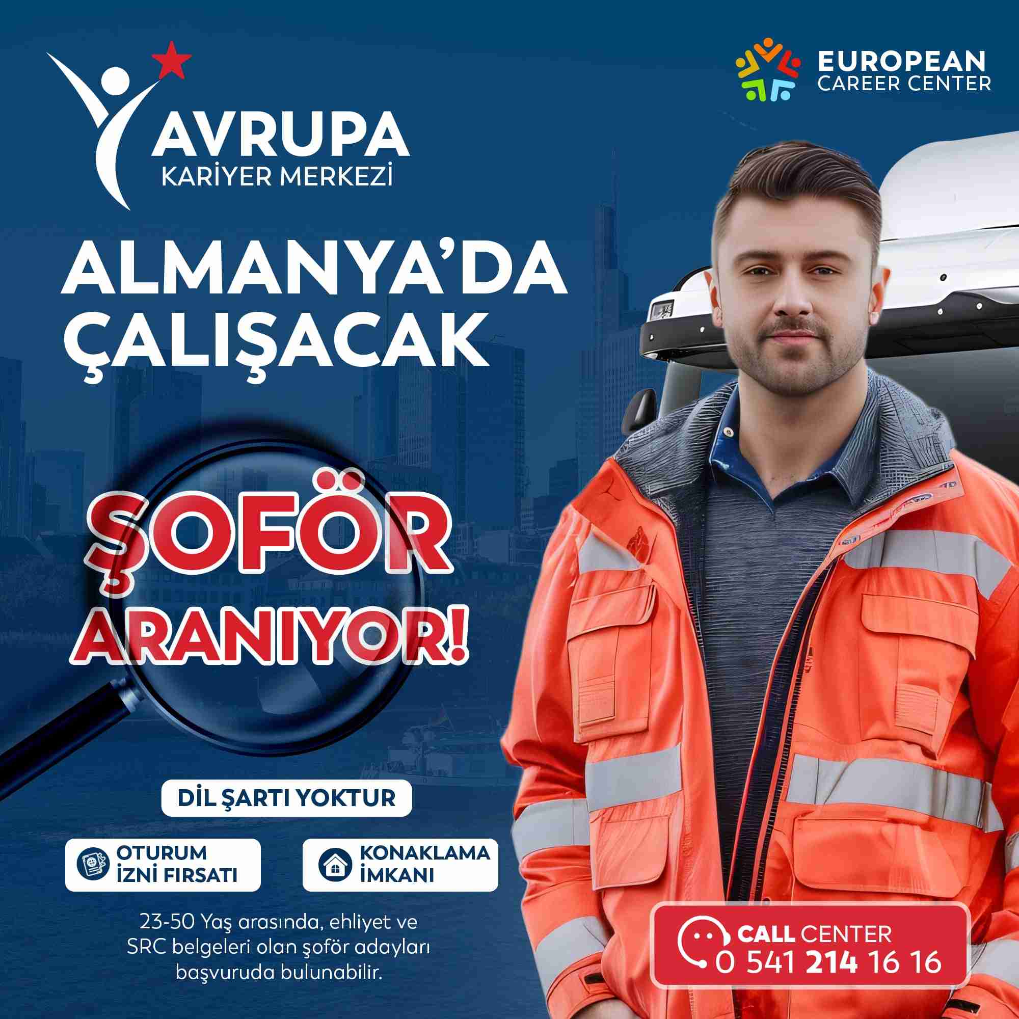 Şoför Yurtdışı İş İlanı